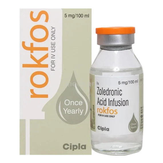rokfos 5mg/100ml injection